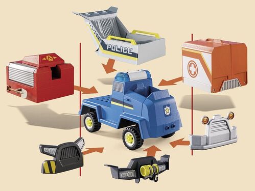 PLAYMOBIL - DUCK ON CALL: VEHÍCULO DE EMERGENCIA DE LA POLICÍA