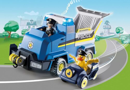 PLAYMOBIL - DUCK ON CALL: VEHÍCULO DE EMERGENCIA DE LA POLICÍA