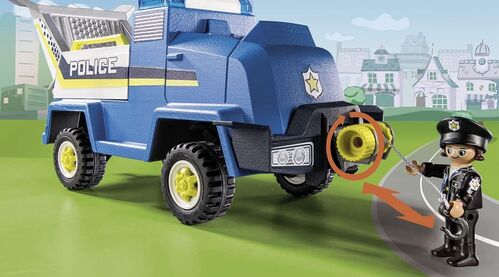 PLAYMOBIL - DUCK ON CALL: VEHÍCULO DE EMERGENCIA DE LA POLICÍA