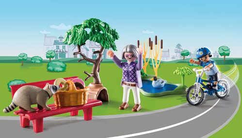 PLAYMOBIL - DUCK ON CALL: ACCIÓN POLICIAL ¡ATRAPA AL LADRÓN!