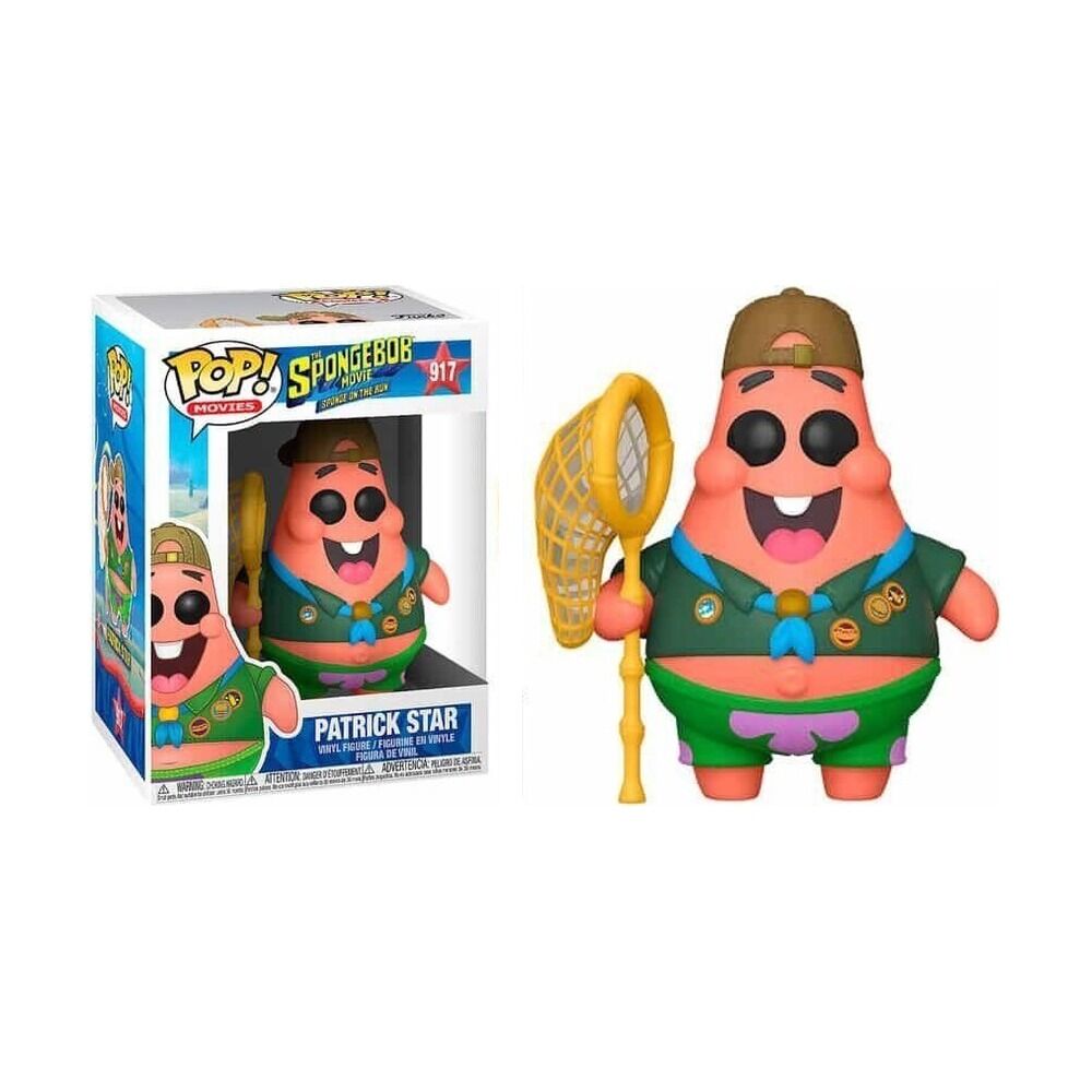 FUNKO POP! BOB ESPONJA: UN HÉROE AL RESCATE - PATRICIO CON EQUIPO DE ACAMPADA