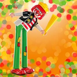 PLAYMOBIL 5284-3 SOBRE SORPRESA SERIE 4 NIÑOS - PAYASO ALTO
