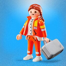 PLAYMOBIL 5285-7 SOBRE SORPRESA SERIE 4 NIÑAS ENFERMERA