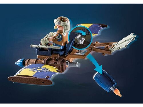 PLAYMOBIL - NOVELMORE: PLANEADOR DE DARIO