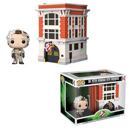 39454 TOWN POP! Los Cazafantasmas - Figura Peter con Estación de Bomberos