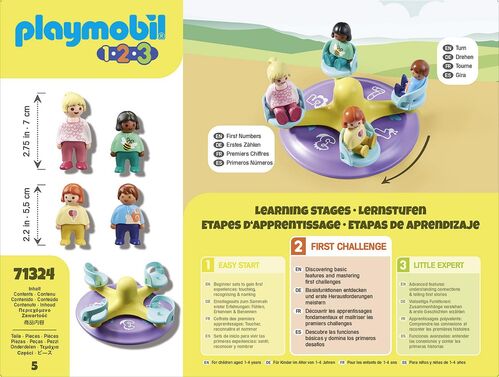 Playmobil 1.2.3 Carrusel