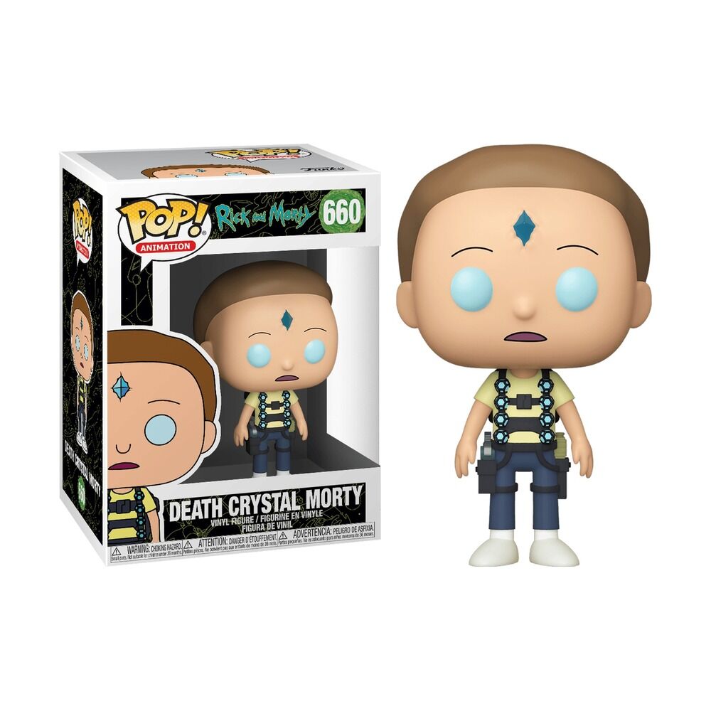 FUNKO POP! RICK Y MORTY - MORTY CON CRISTAL DE LA MUERTE