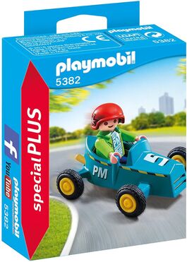 PLAYMOBIL - NIÑO CON GO-KART