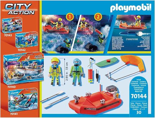 PLAYMOBIL - RESCATE MARÍTIMO: RESCATE DE KITESURFER