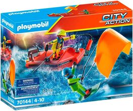PLAYMOBIL - RESCATE MARÍTIMO: RESCATE DE KITESURFER