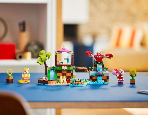 LEGO SONIC - ISLA DE RESCATE DE ANIMALES DE AMY
