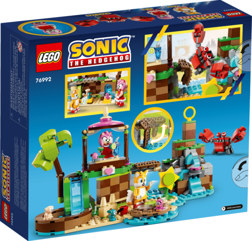 LEGO SONIC - ISLA DE RESCATE DE ANIMALES DE AMY