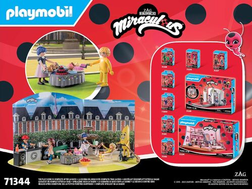 PLAYMOBIL MIRACULOUS LADYBUG - CALENDARIO DE ADVIENTO: PÍCNIC EN PARÍS