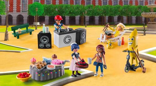 PLAYMOBIL MIRACULOUS LADYBUG - CALENDARIO DE ADVIENTO: PÍCNIC EN PARÍS