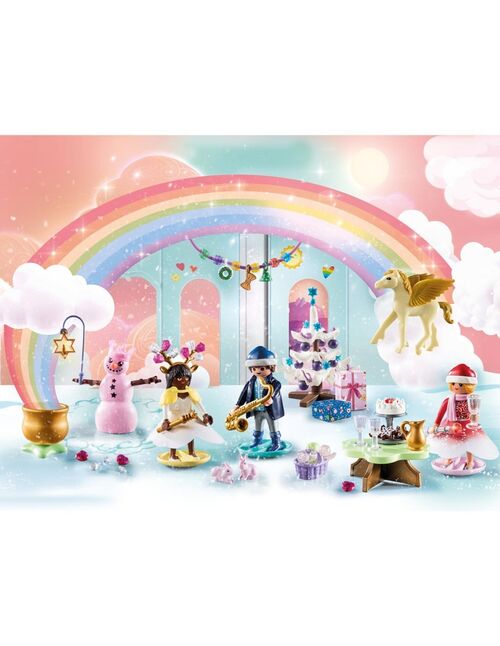 Playmobil Princess Magic - Calendario de Adviento: Arcoíris de Navidad