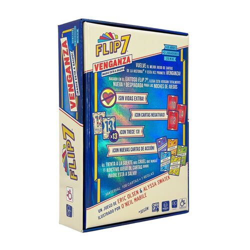 JUEGO FLIP 7 VENGANZA