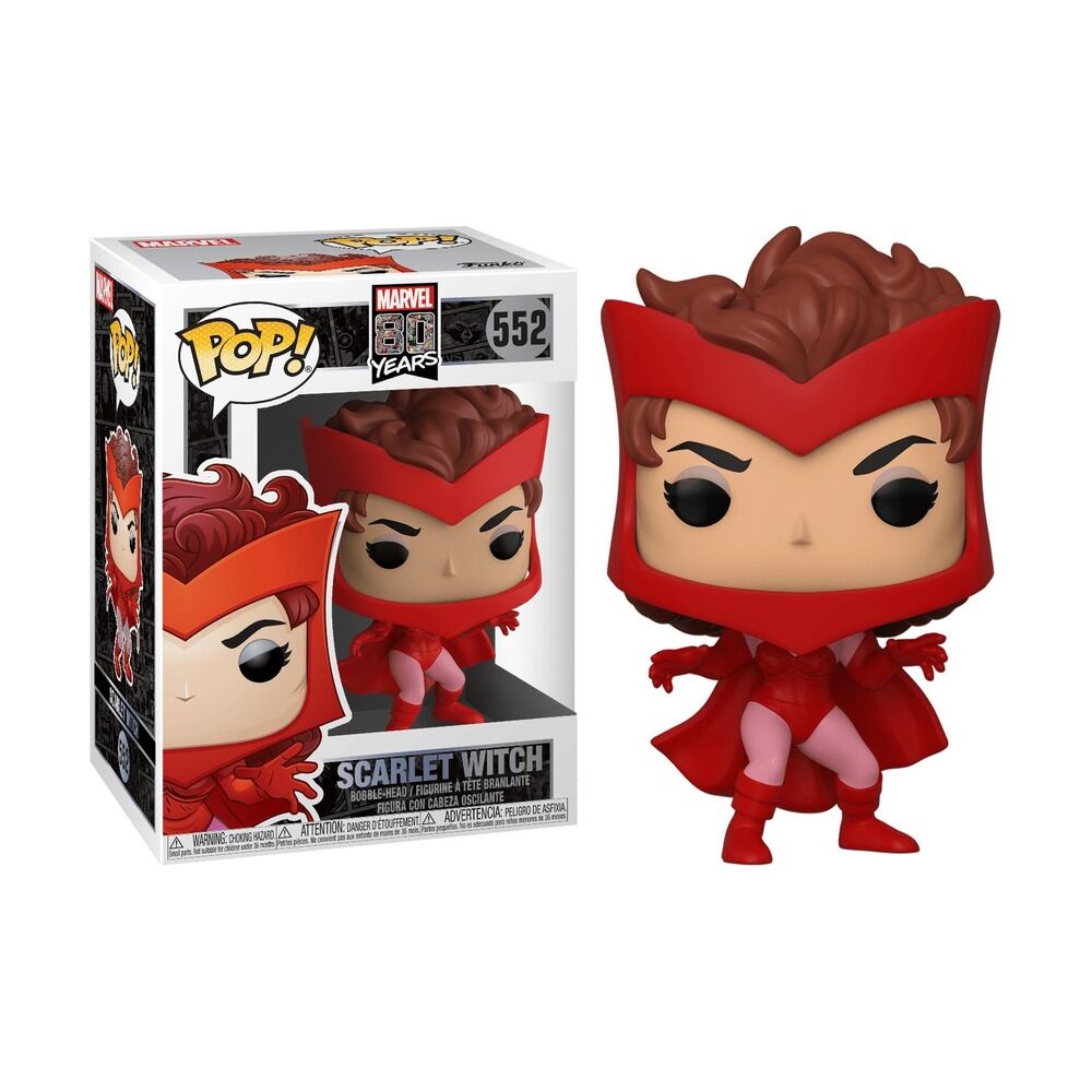 FUNKO POP! MARVEL 80 ANIVERSARIO - SCARLET WITCH (PRIMERA APARIENCIA)