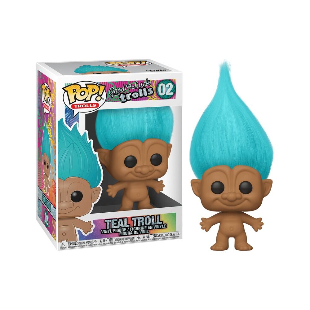 FUNKO POP! TROLLS - TROLL TURQUESA