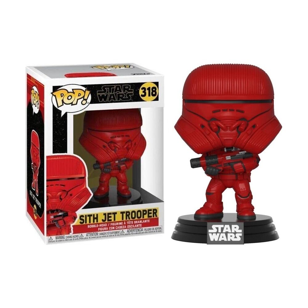 FUNKO POP! STAR WARS: EL ASCENSO DE SKYWALKER - SITH JET TROOPER