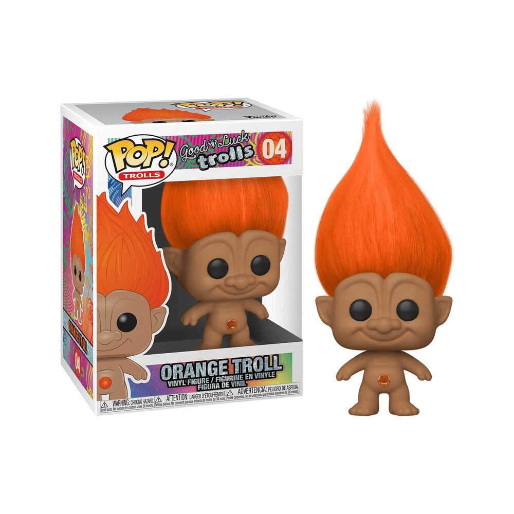 FUNKO POP! TROLLS - TROLL NARANJA
