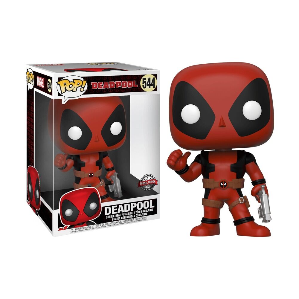 FUNKO POP! MARVEL DEADPOOL - DEADPOOL CON PULGAR HACIA ARRIBA 25CM