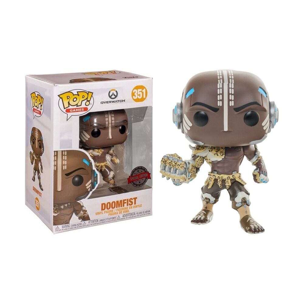FUNKO POP! OVERWATCH - DOOMFIST LEOPARDO EXCLUSIVO
