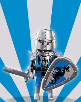 PLAYMOBIL - CABALLERO MEDIEVAL - SOBRE SORPRESA SERIE 5 NIÑOS
