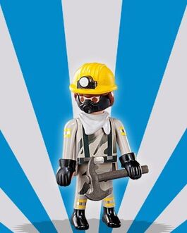 PLAYMOBIL - MINERO - SOBRE SORPRESA SERIE 5 NIÑOS
