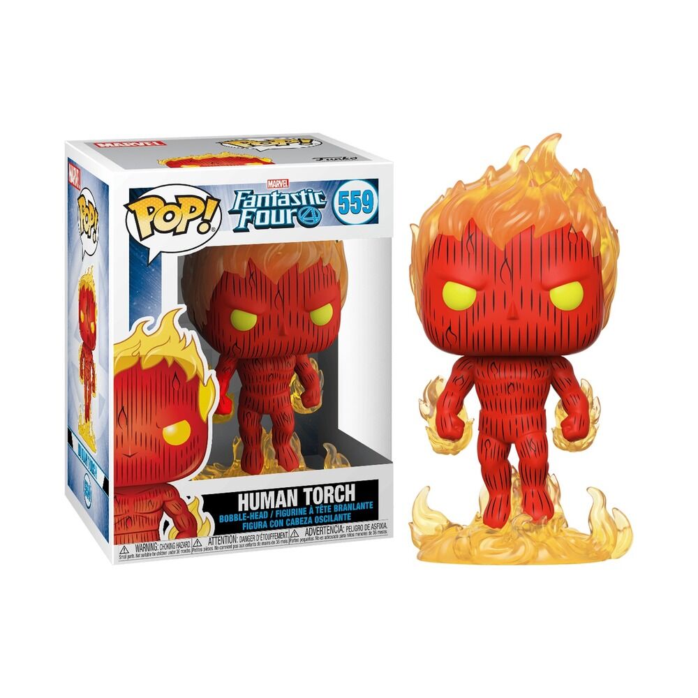 FUNKO POP! MARVEL LOS 4 FANTÁSTICOS - ANTORCHA HUMANA