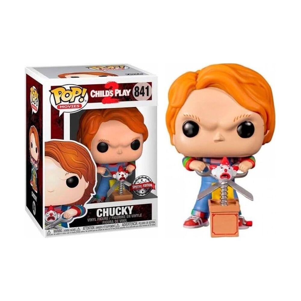 FUNKO POP! EL MUÑECO DIABÓLICO 2 - CHUCKY CON TIJERAS EXCLUSIVO