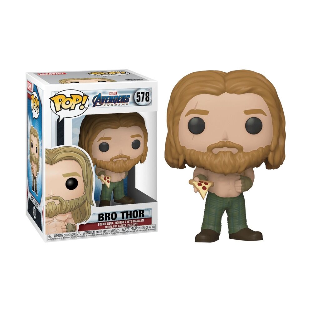 FUNKO POP! MARVEL VENGADORES ENDGAME - THOR CON PIZZA