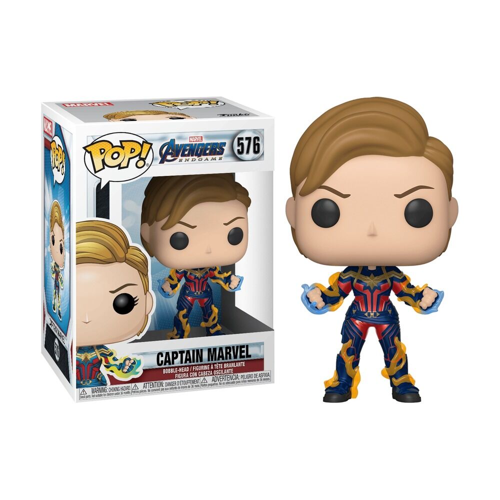 FUNKO POP! MARVEL VENGADORES: ENDGAME - CAPTAIN MARVEL
