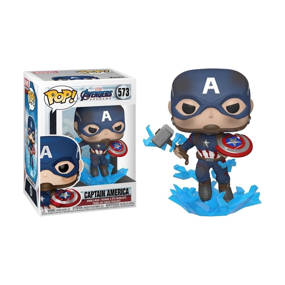 FUNKO POP! MARVEL VENGADORES ENDGAME - CAPITÁN AMERICA