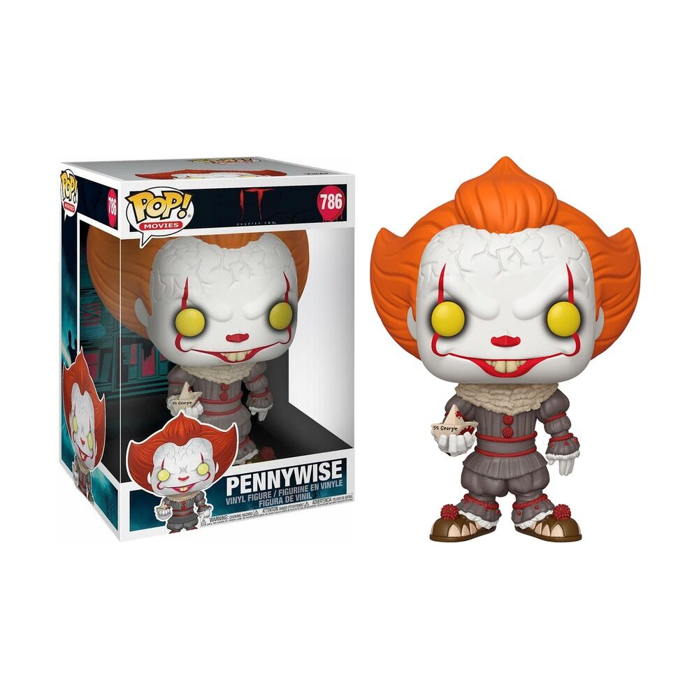 FUNKO POP! IT - CAPÍTULO 2 - PENNYWISE CON BARCO 25 CM