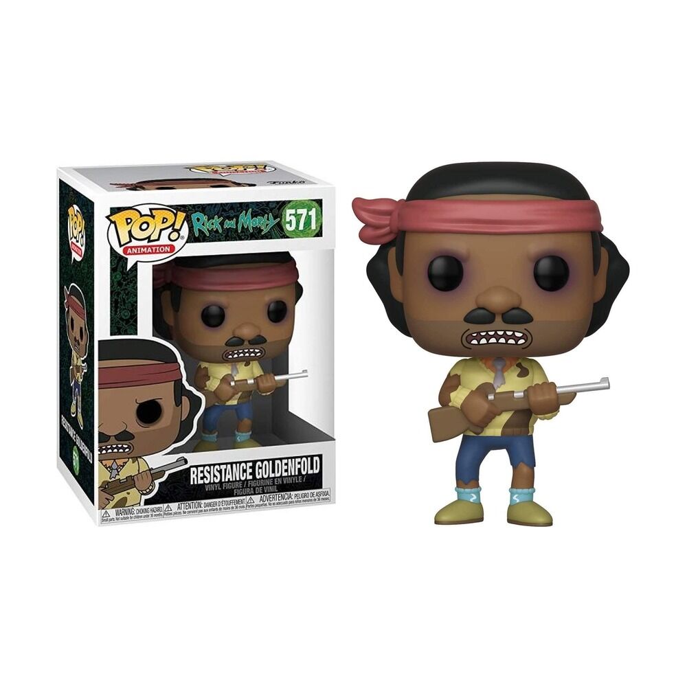 FUNKO POP! RICK Y MORTY - MR. GOLDENFOLD (RESISTENCIA)