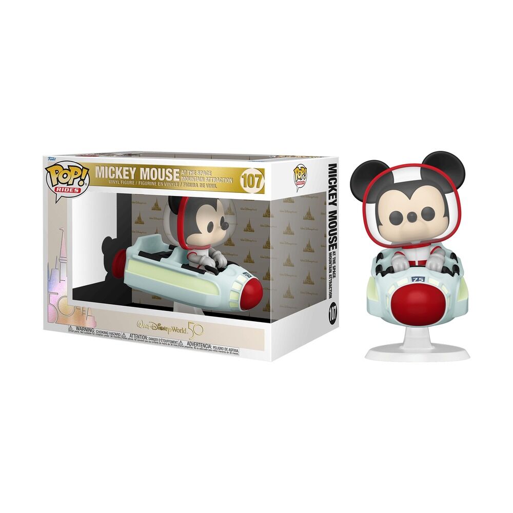 FUNKO POP! RIDES DISNEY WORLD 50 ANIVERSARIO - MICKEY (ATRACCIÓN SPACE MOUNTAIN)