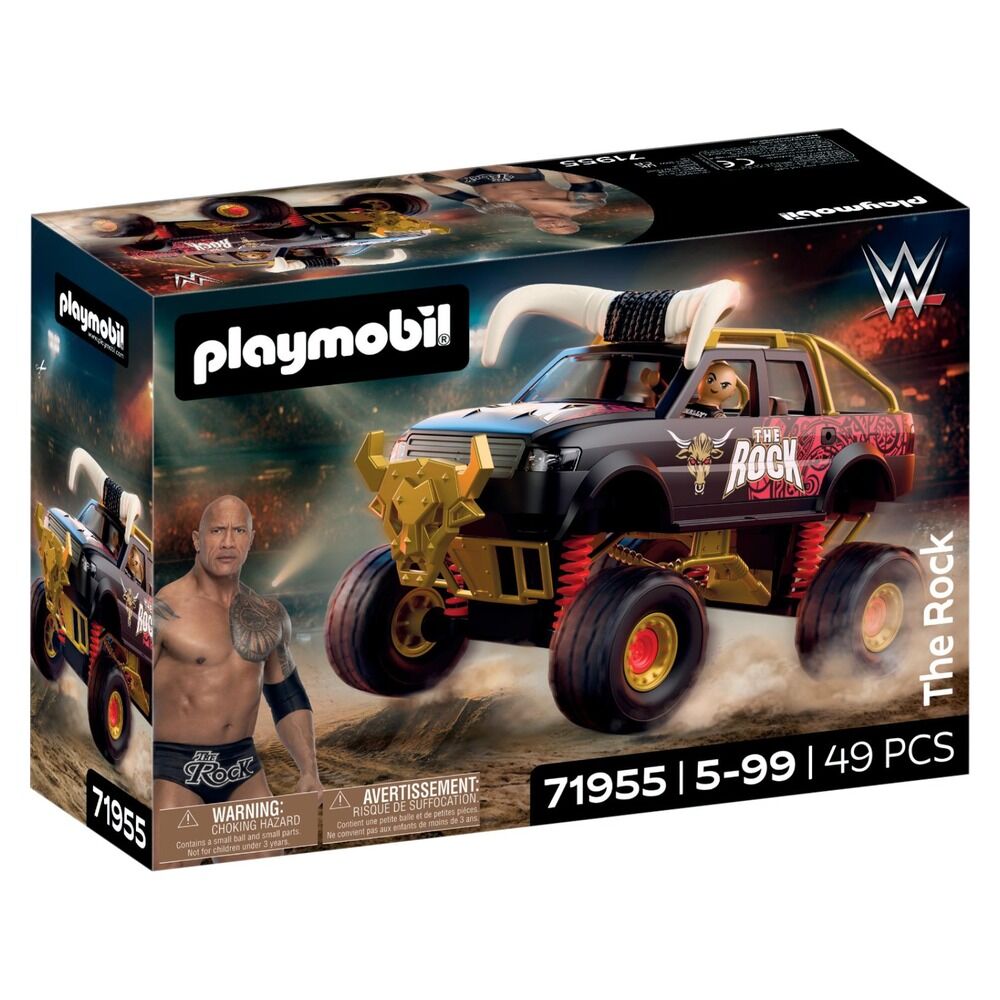 PLAYMOBIL - WWE THE ROCK MONSTER TRUCK