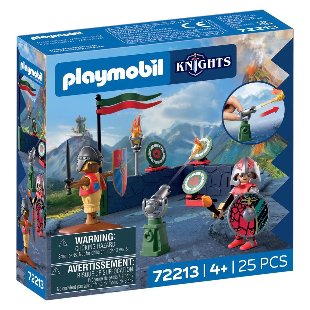 PLAYMOBIL - ENTRENAMIENTO DE COMBATE DE LOS CABALLEROS DRAGÓN