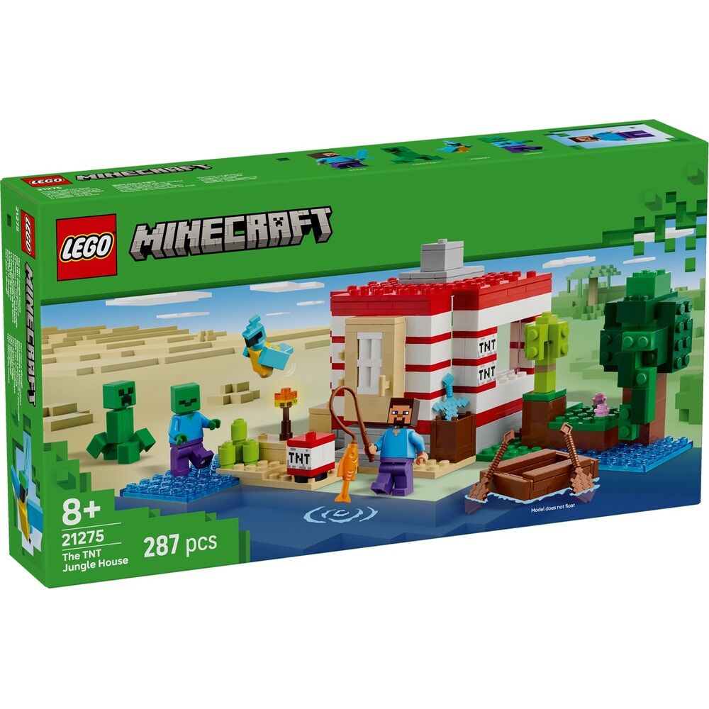 LEGO MINECRAFT - LA CASA DINAMITA DE LA SELVA