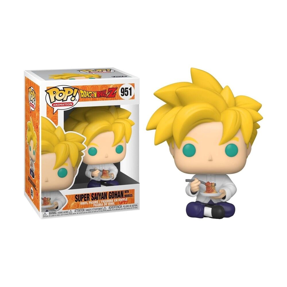 FUNKO POP! DRAGON BALL Z - SUPER SAIYAN GOHAN CON FIDEOS