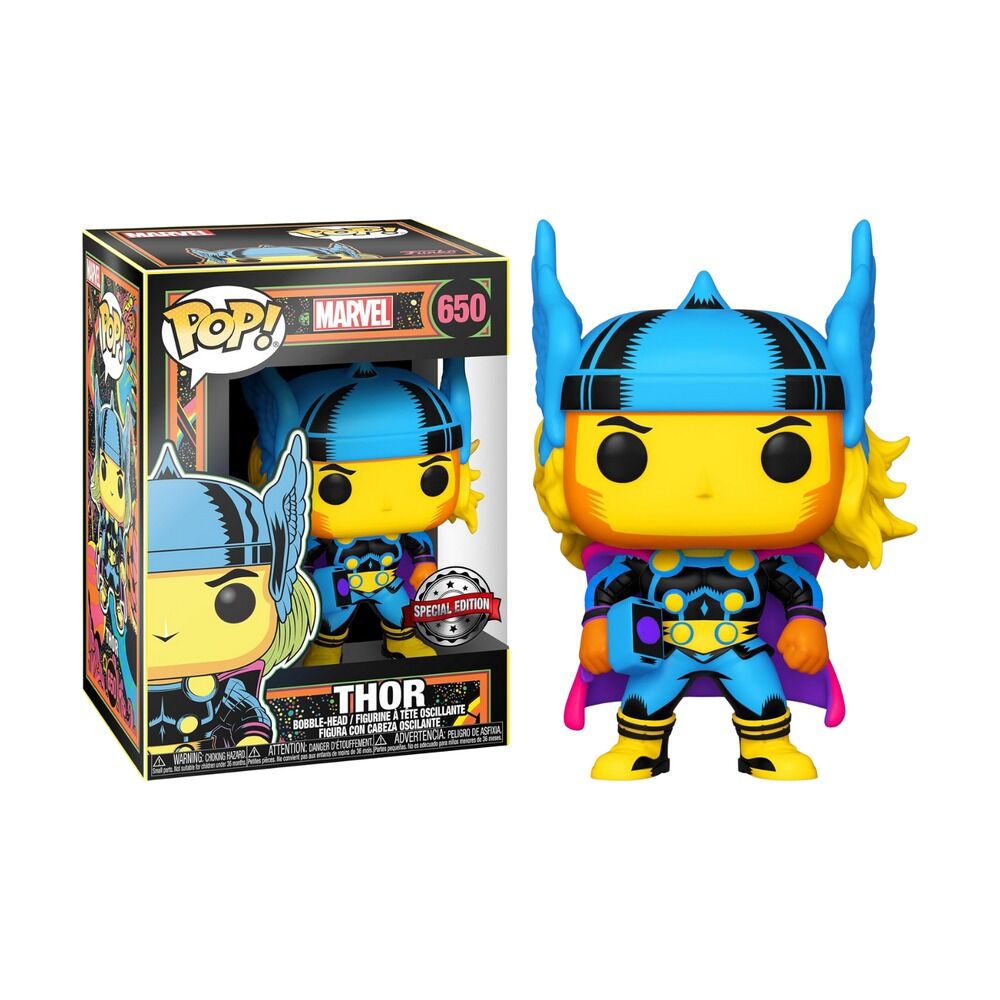 FUNKO POP! MARVEL BLACK LIGHT - THOR (EDICIÓN ESPECIAL)