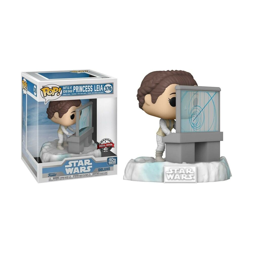FUNKO POP! DELUXE STAR WARS - PRINCESA LEIA (BATALLA BASE ECO) EXCLUSIVO