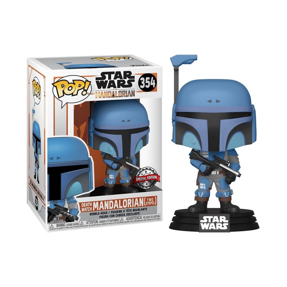 FUNKO POP! STAR WARS THE MANDALORIAN - MANDALORIANO DE DEATH WATCH - EDICIÓN ESPECIAL