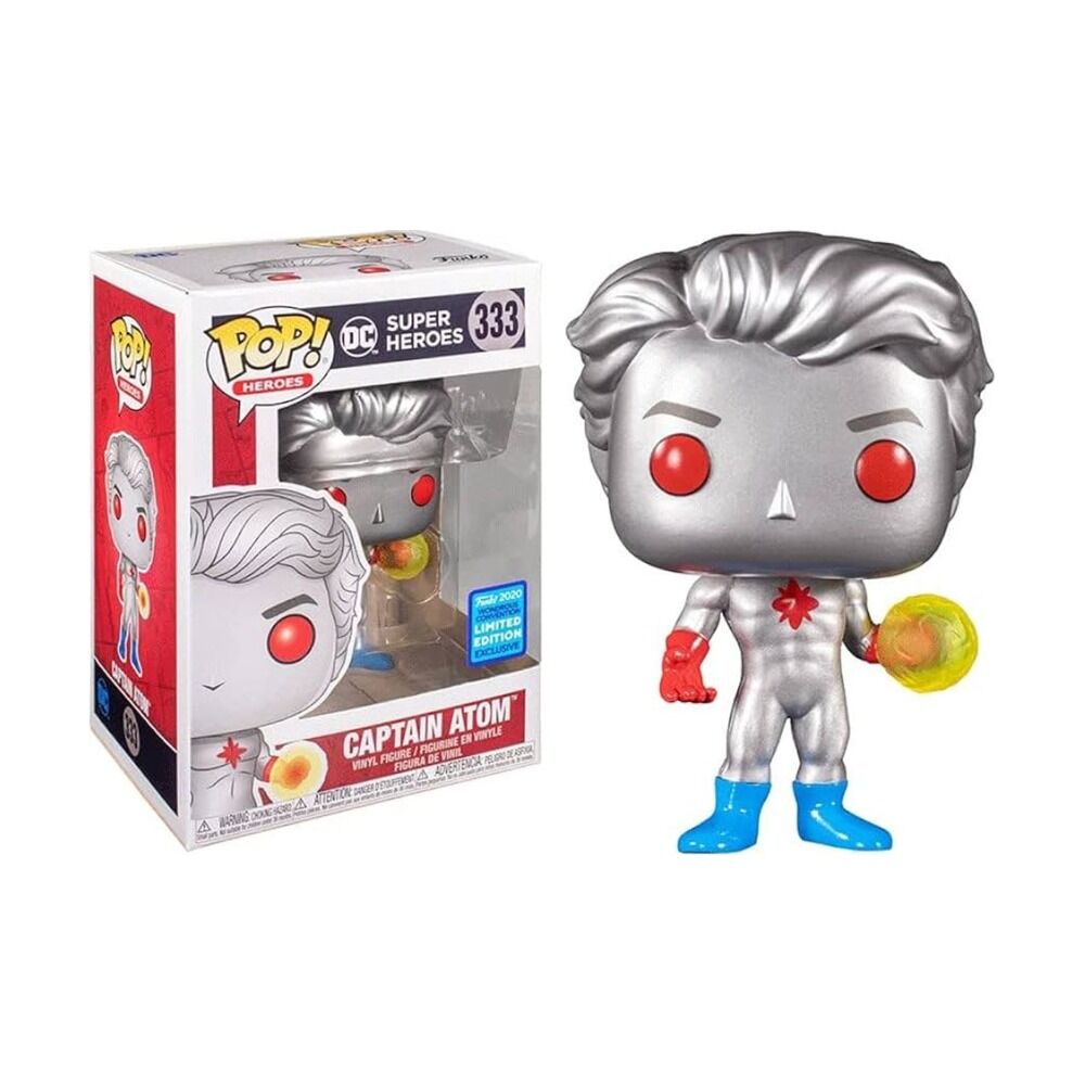 FUNKO POP! DC SUPERHÉROES - CAPTAIN ATOM EXCLUSIVO WC20