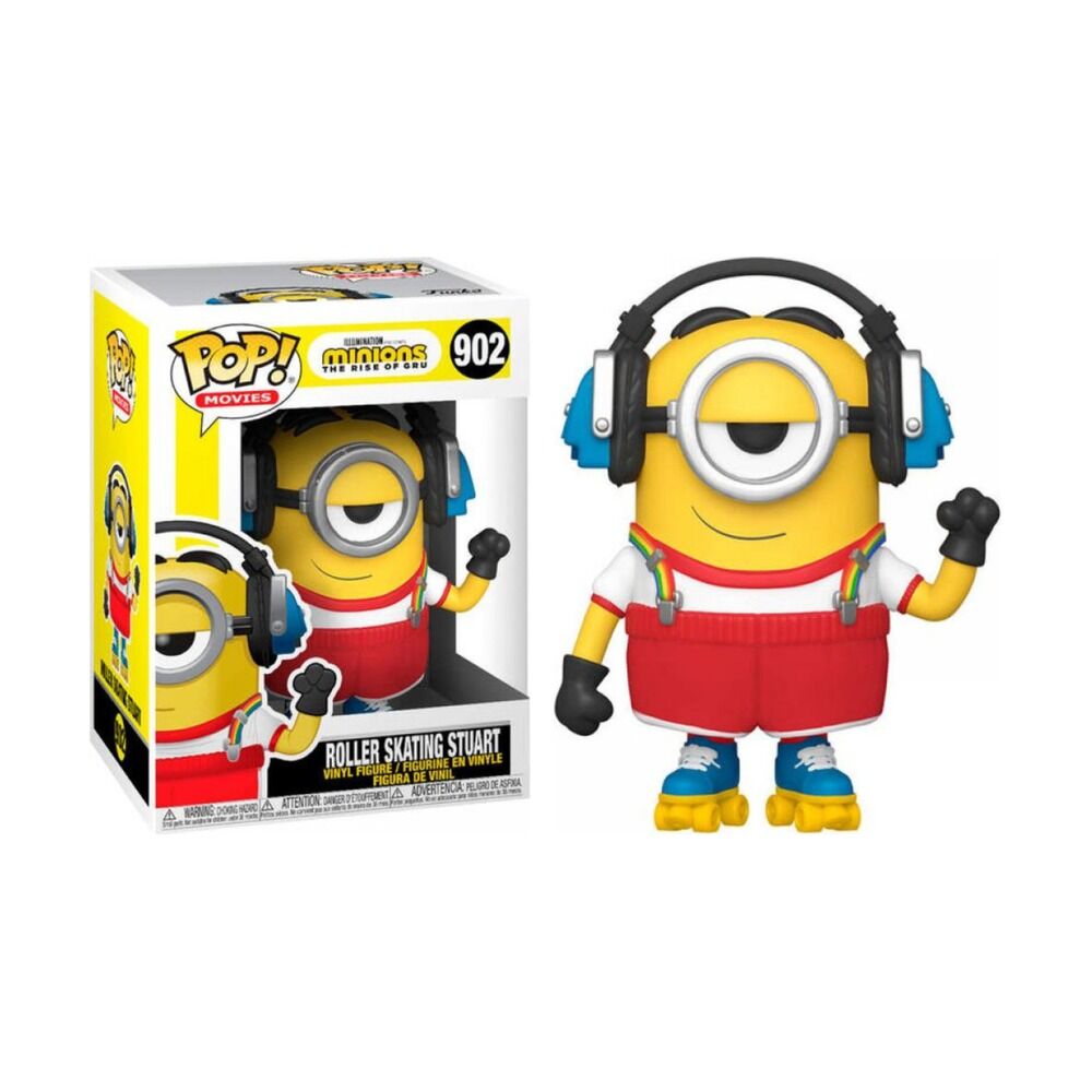 FUNKO POP! MINIONS: EL ORIGEN DE GRU - STUART CON PATINES