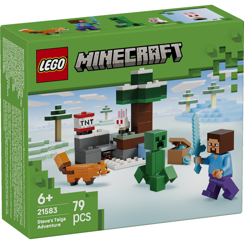 LEGO MINECRAFT - LA AVENTURA DE STEVE EN LA TAIGA