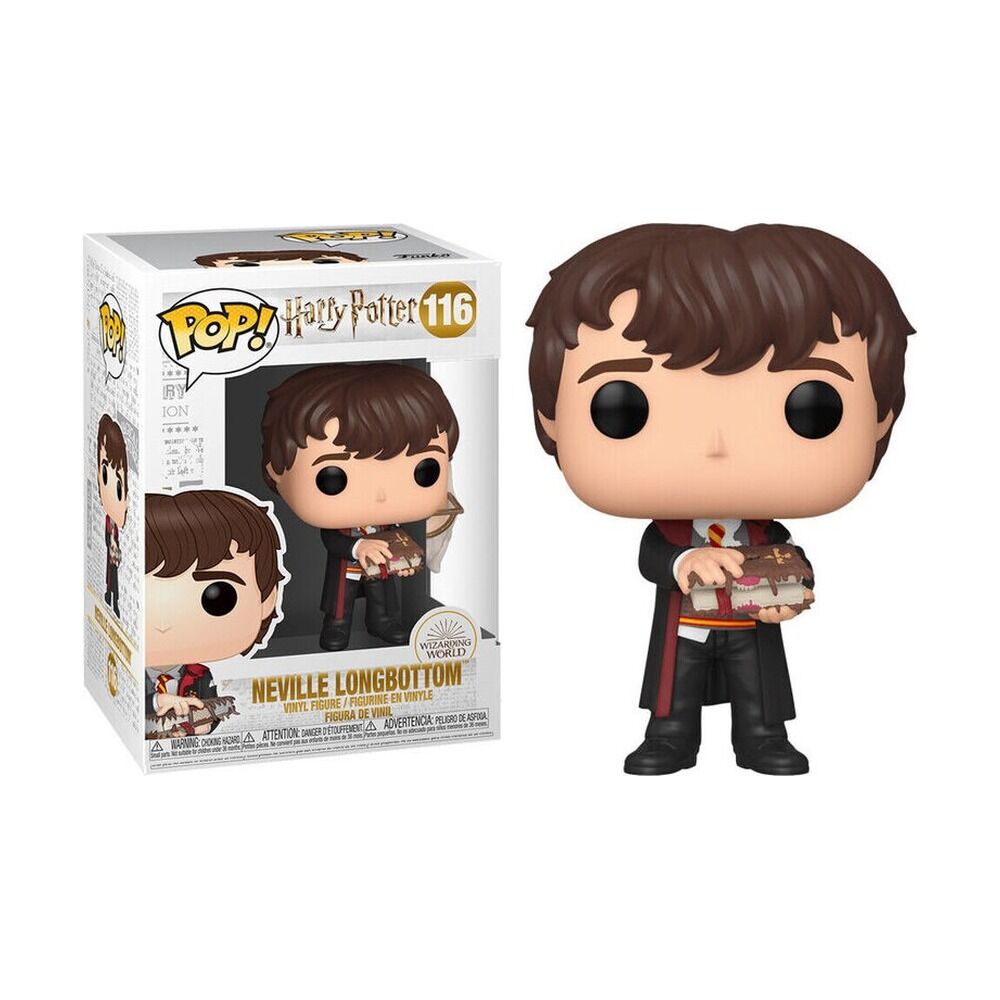 FUNKO POP! HARRY POTTER - NEVILLE CON LIBRO MONSTRUOSO