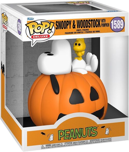 FUNKO POP! DELUXE SNOOPY - SNOOPY Y EMILIO EN LA GRAN CALABAZA EXCLUSIVO