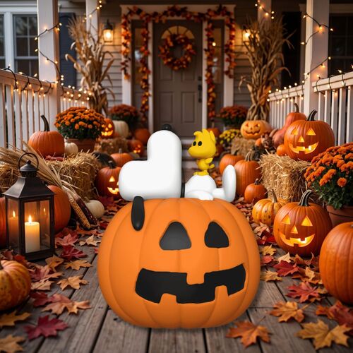 FUNKO POP! DELUXE SNOOPY - SNOOPY Y EMILIO EN LA GRAN CALABAZA EXCLUSIVO