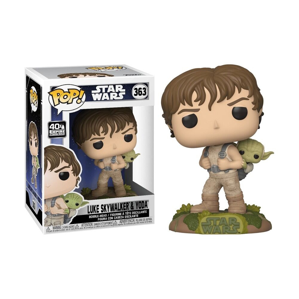 FUNKO POP! STAR WARS - LUKE SKYWALKER & YODA